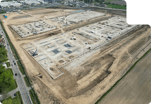 Warehouse Earthworks & Ground Stabilization